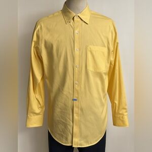 IZOD Men's Buttery Yellow Dress Shirt